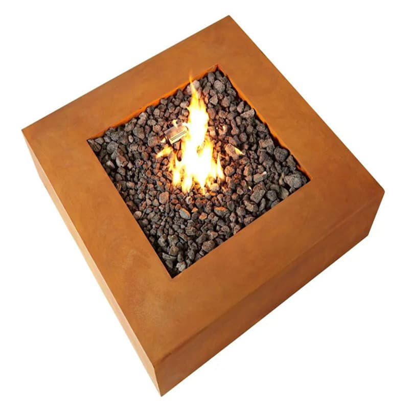 No Paint Corten Steel Fire Pit Factory